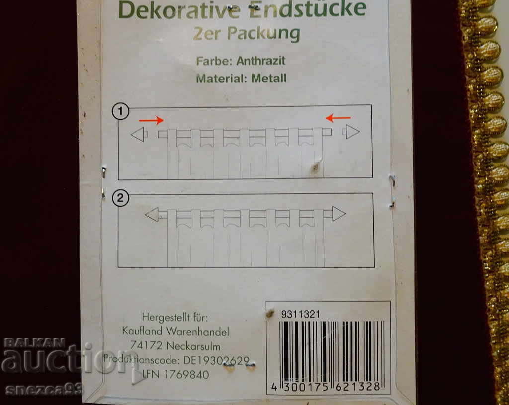 Livrarea Vârf pentru gard, vârfuri pentru gard 2 buc