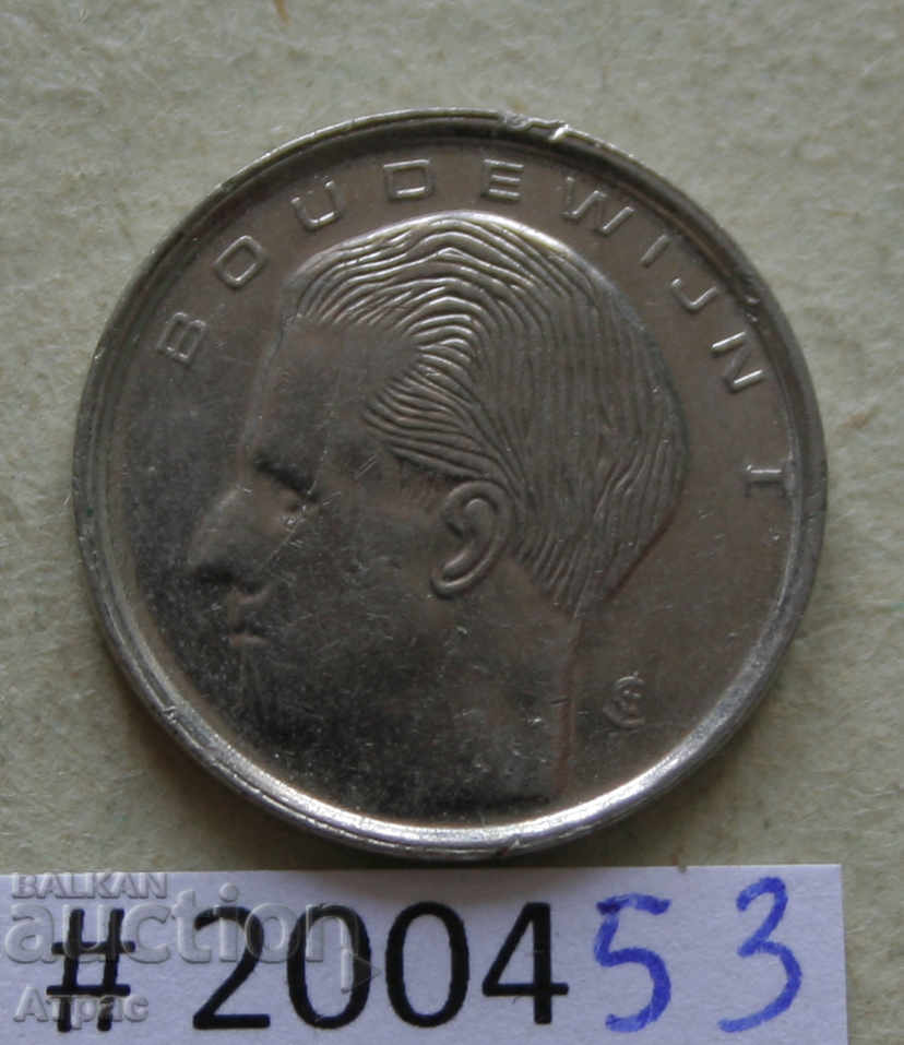 1 franc 1989 Belgia - Legenda olandeză cu preț € 0.26 | 0.51 BGN