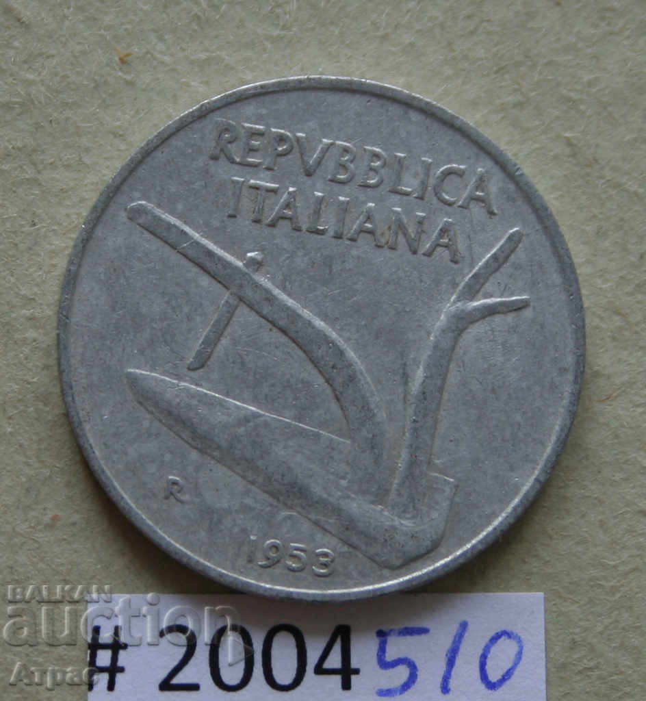 10 kilograme 1953 Italia cu preț € 0.26 | 0.51 BGN