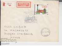 First Day Mail Envelope FDC Rail Locomotives