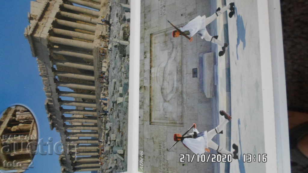 OLD 10-CARD CARDS FROM ATHENS/GREECE/DISCOUNT!!! - 5 OLD 10-CARD CARDS FROM ATHENS/GREECE/DISCOUNT!!! - 5