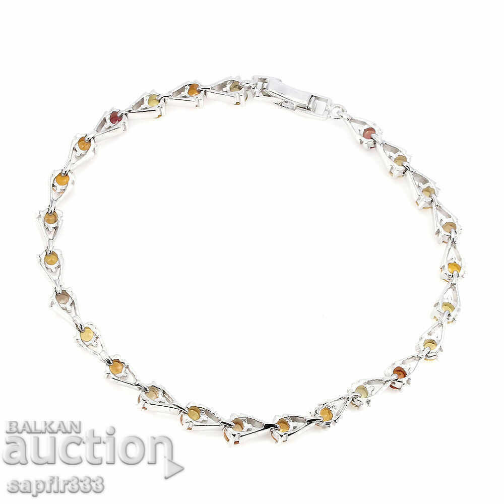 Auction ELEGANT UNISEX BRACELET WITH NATURAL SAPPHIRES Auction ELEGANT UNISEX BRACELET WITH NATURAL SAPPHIRES