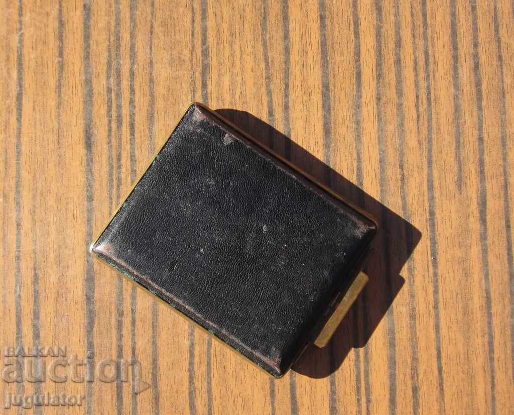 Delivery of antique old women's powder puff with embroidery Delivery of antique old women's powder puff with embroidery