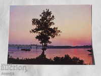 Ruse Bridge of Friendship sunset 1985 K 294