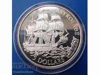 Cook Island $ 5 1992 UNC PROOF Rare