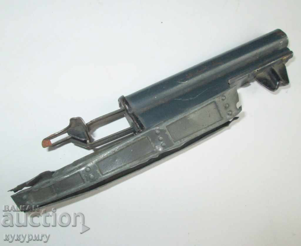 Παράδοση Μέρος ενός παλαιού γερμανικού στρατιωτικού παιχνιδιού κασσίτερου Γερμανία