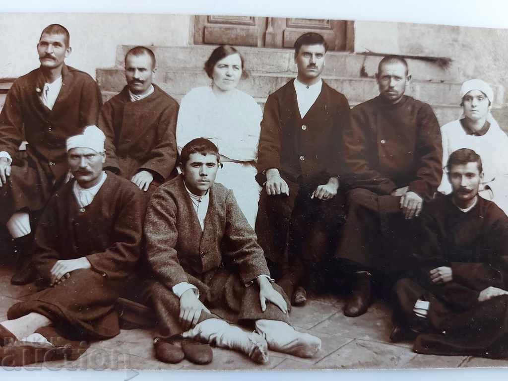 WOUNDED SOLDIERS HOSPITAL WAR MILITARY PHOTO PHOTO - 5 WOUNDED SOLDIERS HOSPITAL WAR MILITARY PHOTO PHOTO - 5