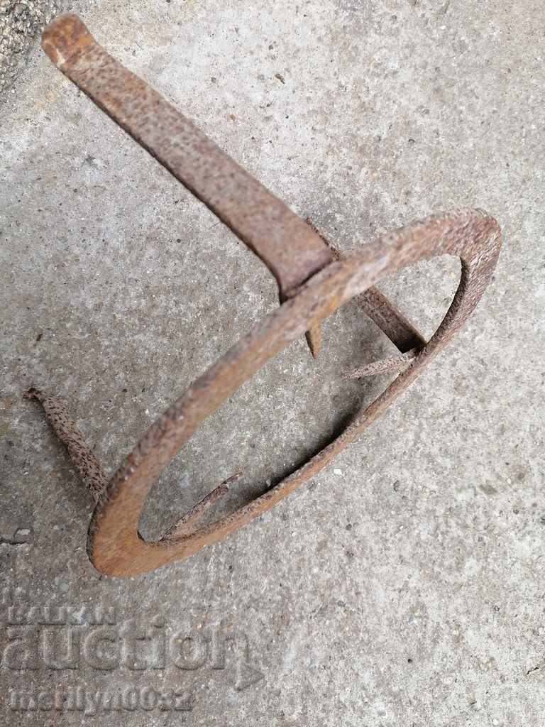 Antique wrought iron fire pit stand - 6 Antique wrought iron fire pit stand - 6