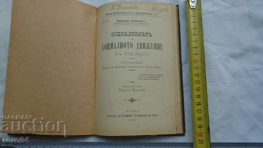 SOCIALISMUL ȘI MIȘCAREA SOCIALĂ ÎN SECOLUL XIX