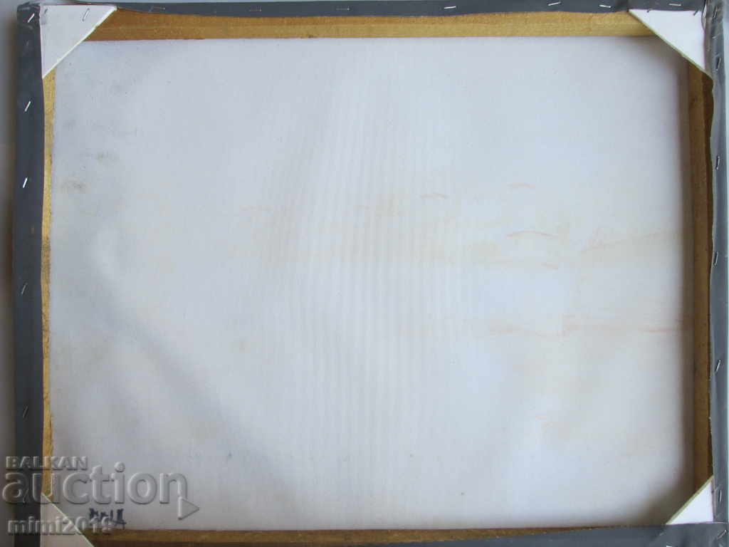 Old Large Painting, oil on canvas, signed Dichev, 61x48 cm - 7 Old Large Painting, oil on canvas, signed Dichev, 61x48 cm - 7