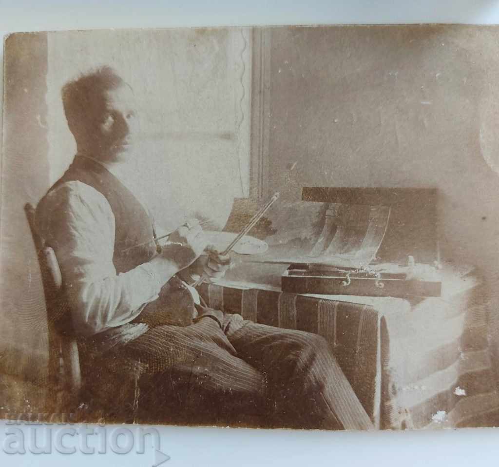 1923 BURGAS ARTIST FOTO FOTO REGATUL BULGARIEI