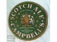 Beer mat used England