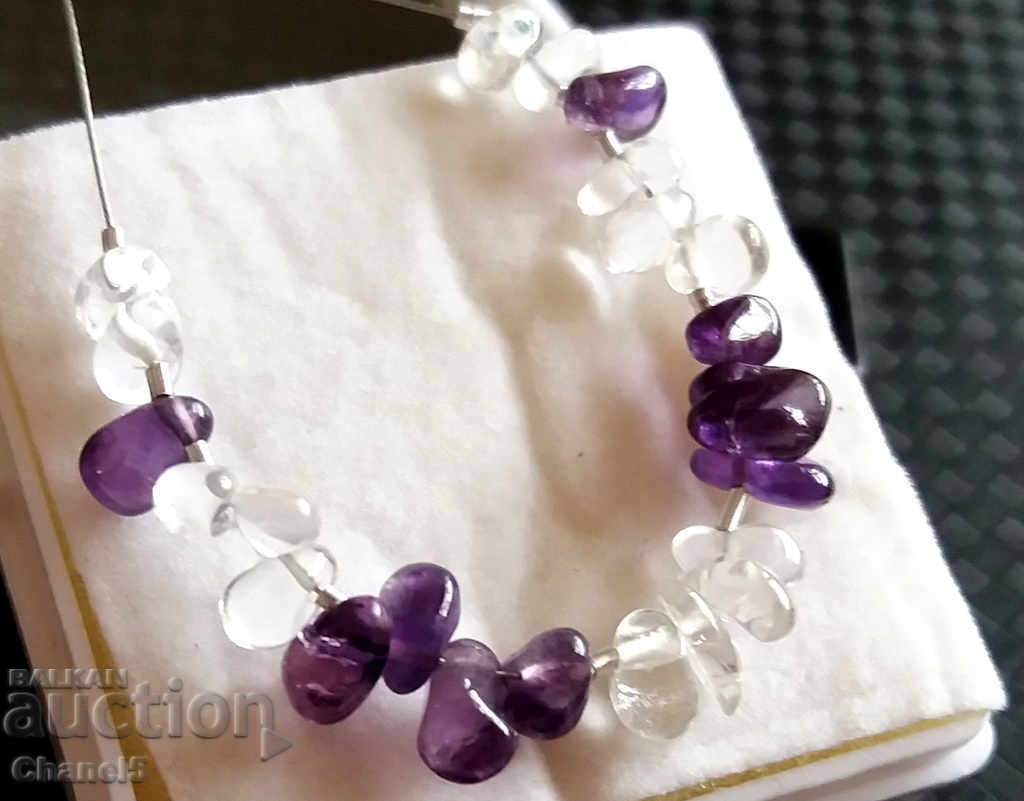 Auction NATURAL PURPLE AMETHYST and QUARTZ - CONNECTION - 11.90 kt (210) Auction NATURAL PURPLE AMETHYST and QUARTZ - CONNECTION - 11.90 kt (210)