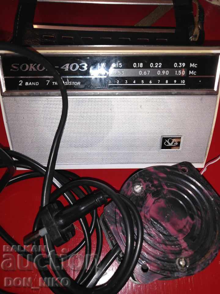 Auction  Transistor Sokol 403