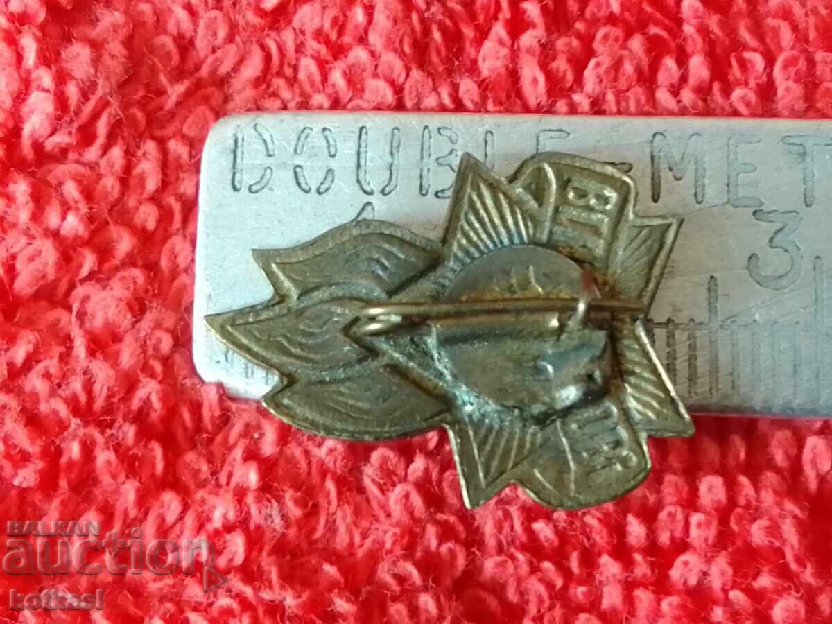 Old social badge enamel ALWAYS READY excellent with price 5.50 BGN | € 2.81 Old social badge enamel ALWAYS READY excellent with price 5.50 BGN | € 2.81