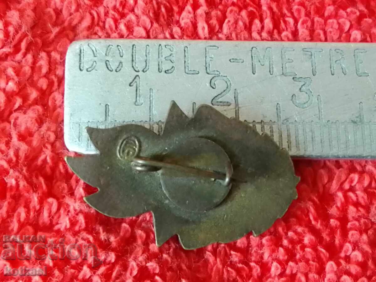 Old Badge Bronze Enamel Always Cooked 2nd St Excellent with price 5.50 BGN | € 2.81 Old Badge Bronze Enamel Always Cooked 2nd St Excellent with price 5.50 BGN | € 2.81