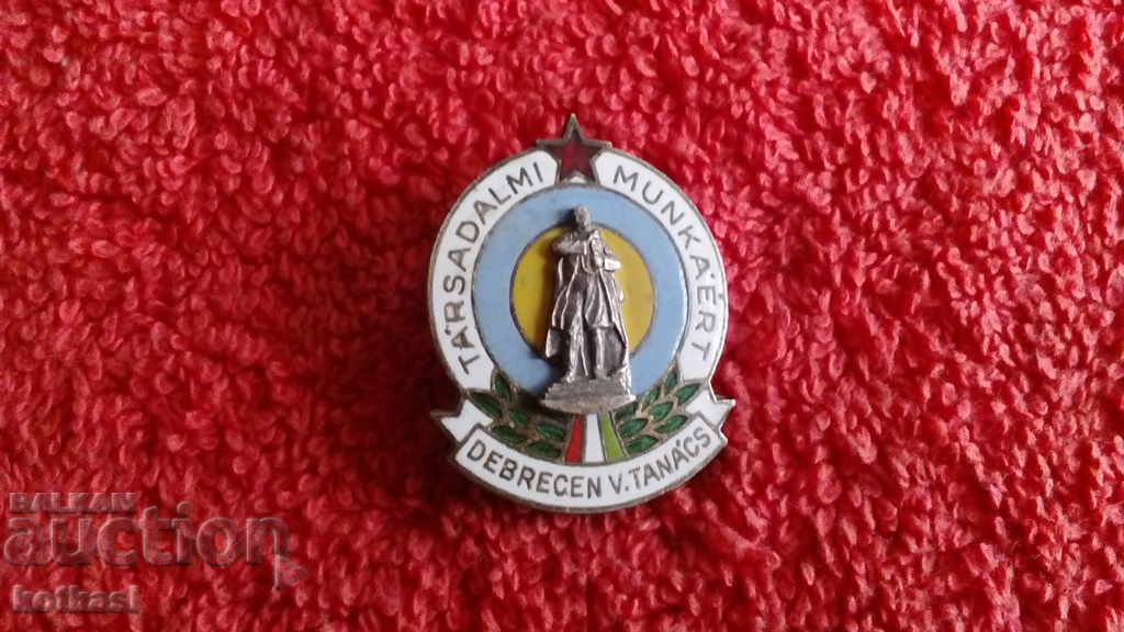 Delivery of Star Sign bronze enamel Hungary Debrecen Delivery of Star Sign bronze enamel Hungary Debrecen