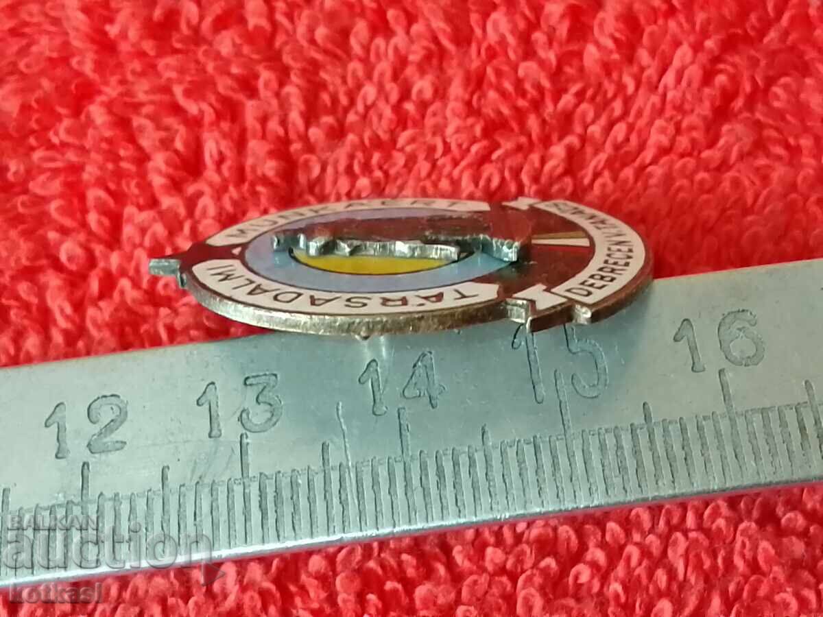 Star Sign bronze enamel Hungary Debrecen - 5 Star Sign bronze enamel Hungary Debrecen - 5