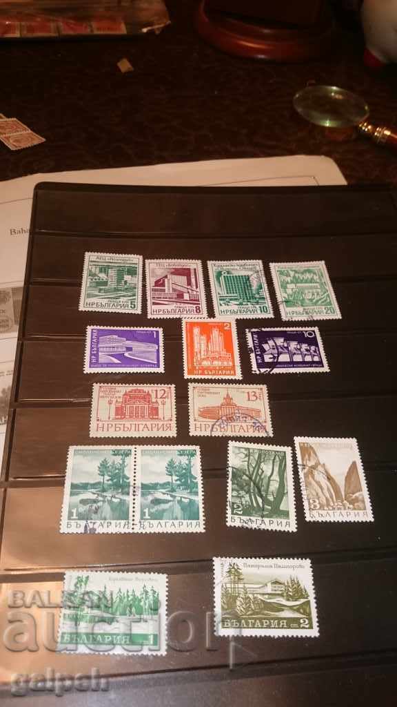 POSTAGE STAMPS for BGN 1.75 - BULGARIA - FACTORIES / MONUMENTS