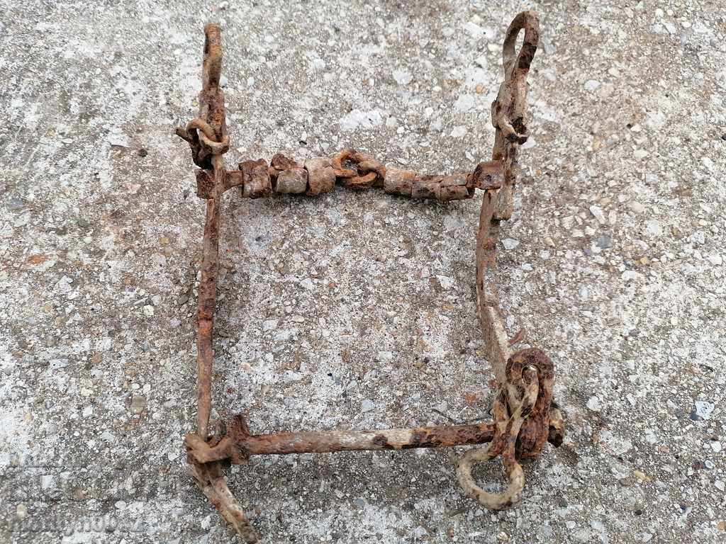 Old forged bridle, wrought iron, harness with price 69.00 BGN | € 35.28 Old forged bridle, wrought iron, harness with price 69.00 BGN | € 35.28