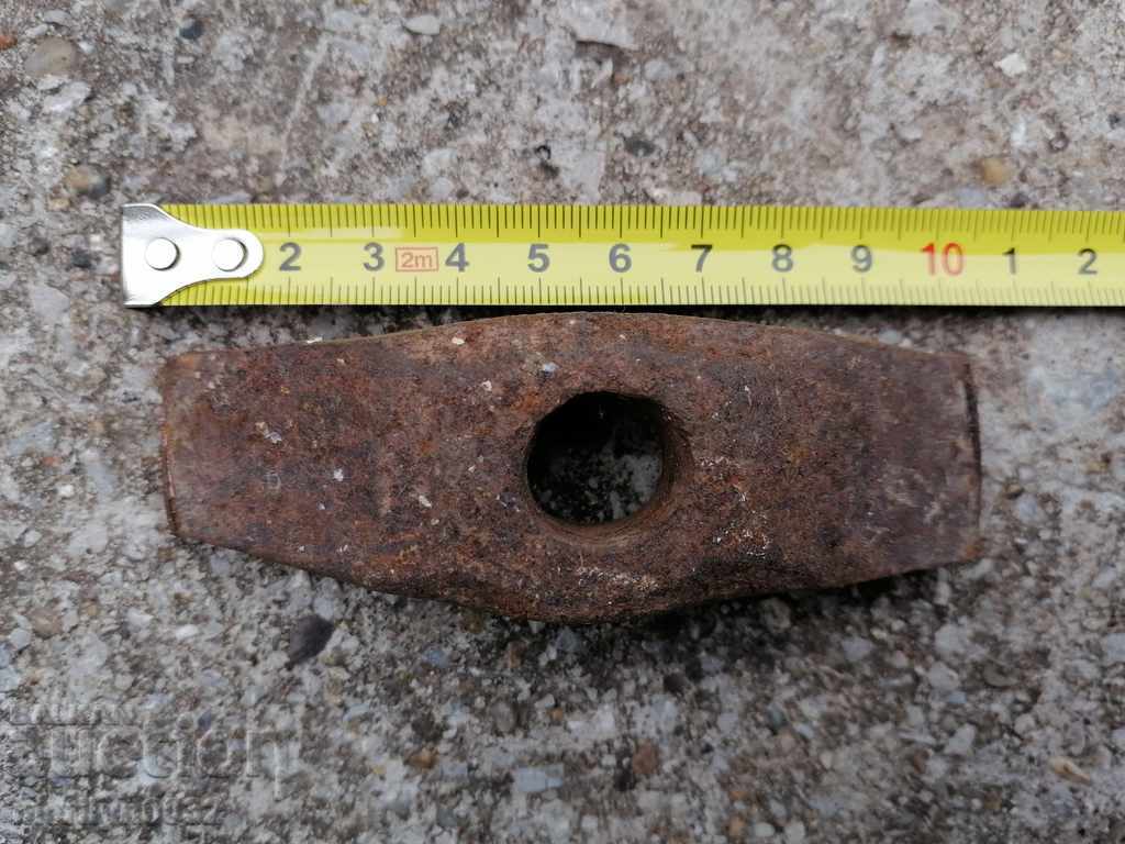 Old Bulgarian hammer hammer tool forged wrought iron - 5 Old Bulgarian hammer hammer tool forged wrought iron - 5