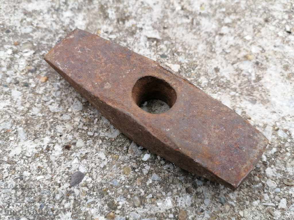 Old Bulgarian hammer hammer tool forged wrought iron - 7 Old Bulgarian hammer hammer tool forged wrought iron - 7