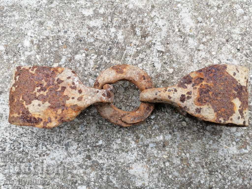 Wrought ox carts wrought iron rings - 6 Wrought ox carts wrought iron rings - 6