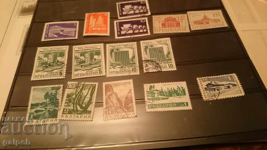 POSTAGE STAMPS for BGN 1.75 - BULGARIA - FACTORIES / MONUMENTS