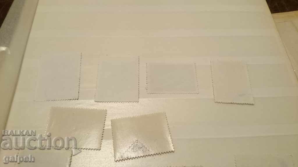 POSTAGE STAMPS for BGN 1.75 - BULGARIA - FACTORIES / RESORTS / MONUME - 6 POSTAGE STAMPS for BGN 1.75 - BULGARIA - FACTORIES / RESORTS / MONUME - 6