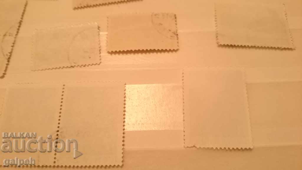 POSTAGE STAMPS for BGN 1.75 - BULGARIA - FACTORIES / RESORTS / MONUME - 7 POSTAGE STAMPS for BGN 1.75 - BULGARIA - FACTORIES / RESORTS / MONUME - 7