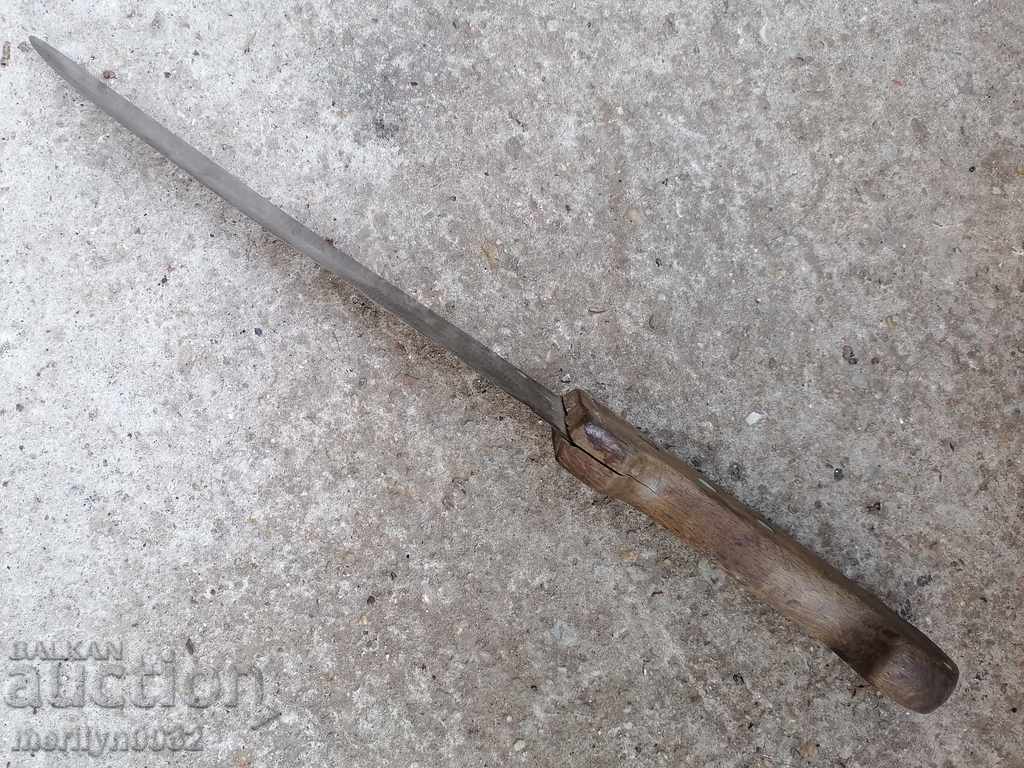 Old butcher kitchen knife blade - 7 Old butcher kitchen knife blade - 7