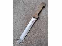 Old butcher kitchen knife blade