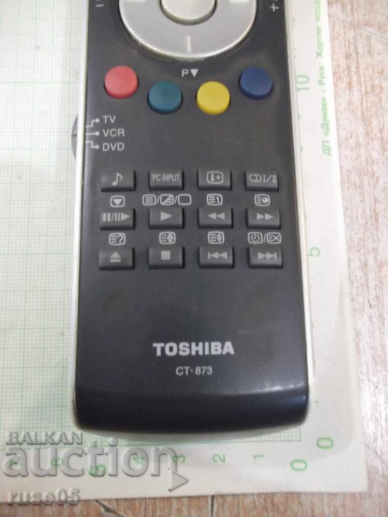 Remote "TOSHIBA" working - 3 with price 10.00 BGN | € 5.11 Remote "TOSHIBA" working - 3 with price 10.00 BGN | € 5.11