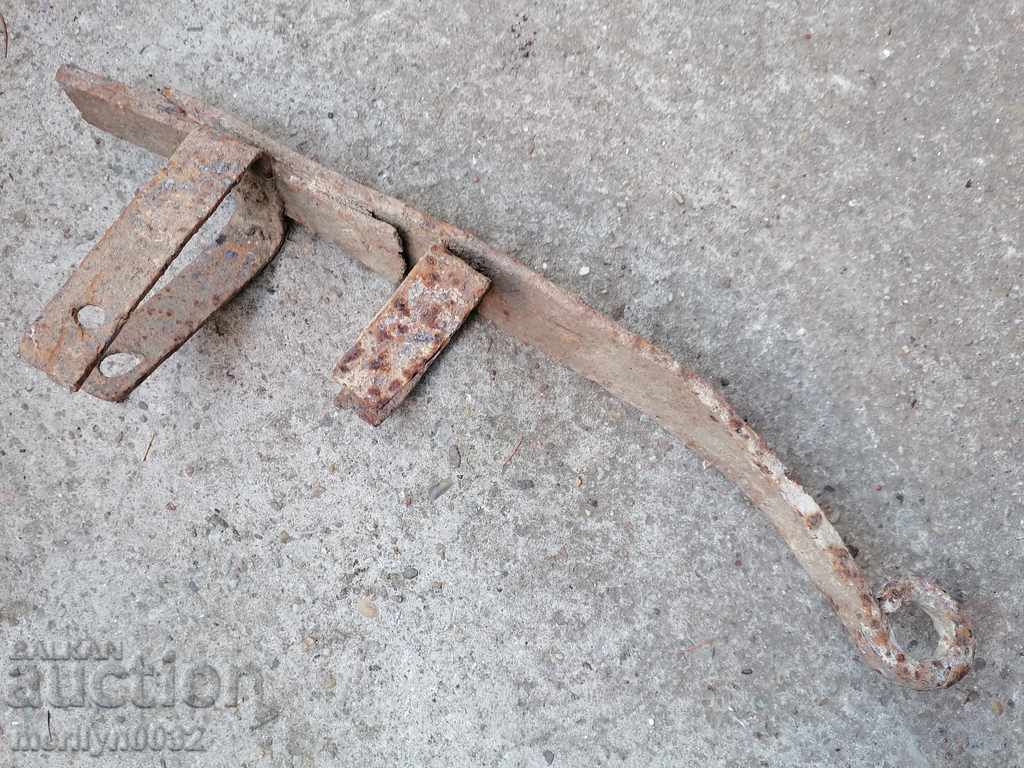 Hand forged wagon brake, wrought iron with price 41.00 BGN | € 20.96 Hand forged wagon brake, wrought iron with price 41.00 BGN | € 20.96