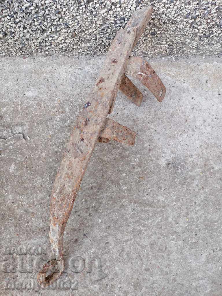 Delivery of Hand forged wagon brake, wrought iron Delivery of Hand forged wagon brake, wrought iron