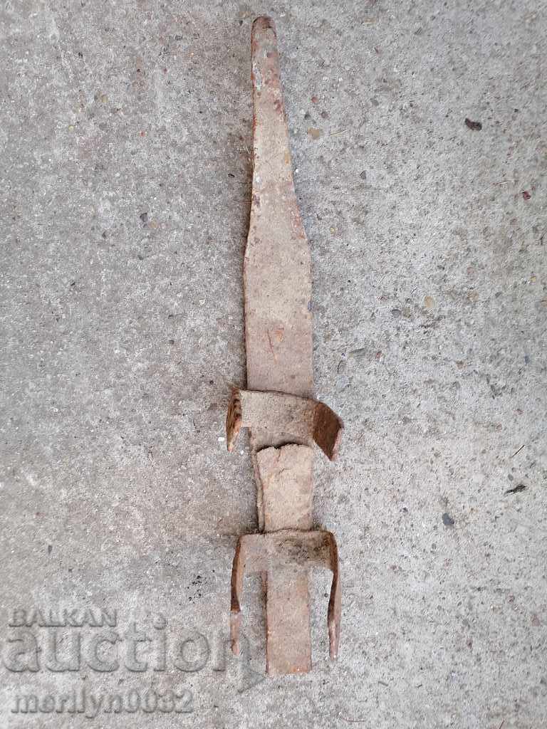 Hand forged wagon brake, wrought iron - 5 Hand forged wagon brake, wrought iron - 5