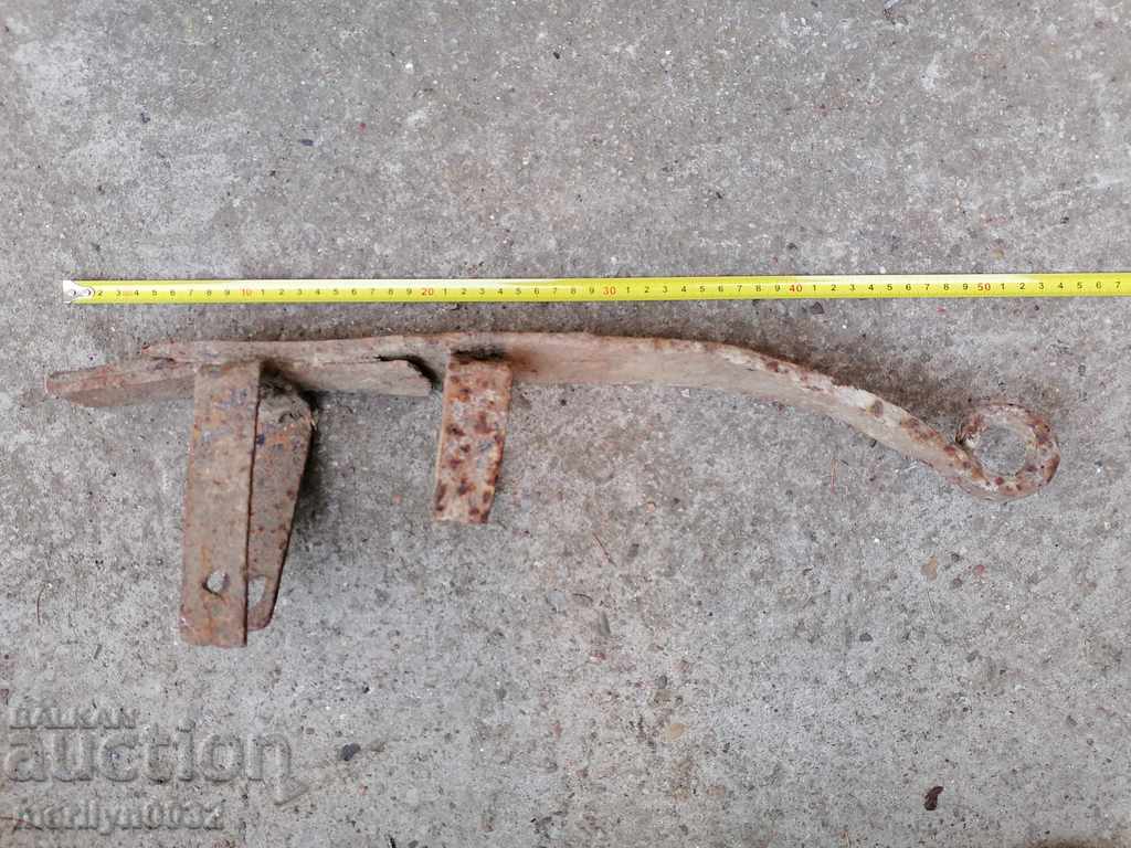 Hand forged wagon brake, wrought iron - 7 Hand forged wagon brake, wrought iron - 7