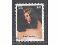 1991. Индия. 200 г. от смъртта на Моцарт.