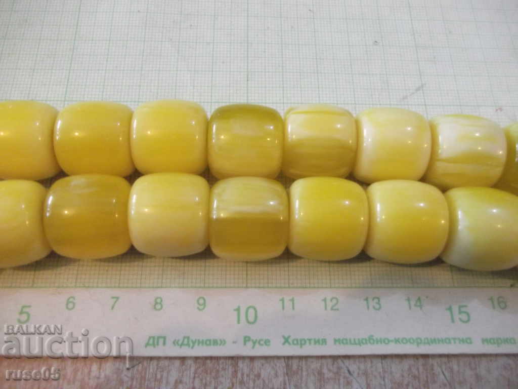 Κομπολόι από κεχριμπάρι Βαλτικής - 123,8 γρ. - 5 Κομπολόι από κεχριμπάρι Βαλτικής - 123,8 γρ. - 5