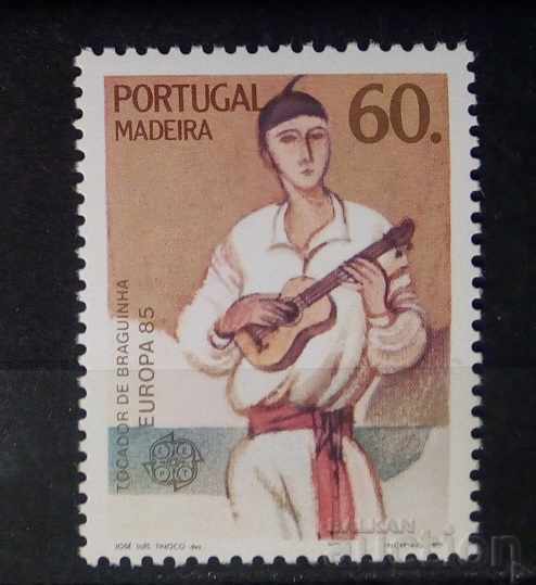 Portugalia / Madeira 1985 Europa CEPT Music MNH
