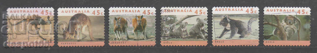 1994. Australia. Canguri și koala.