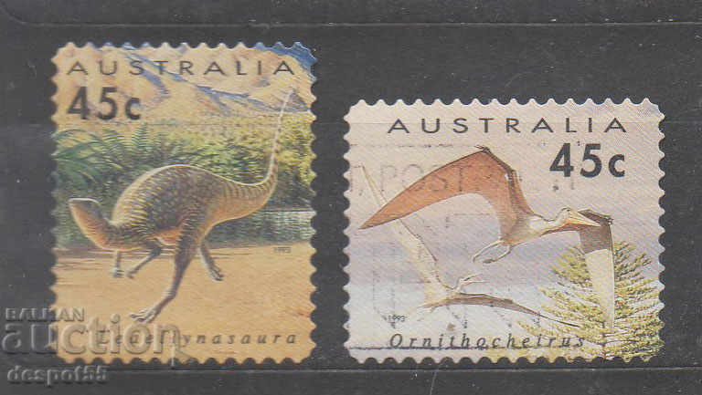 1993. Australia. Prehistoric animals.