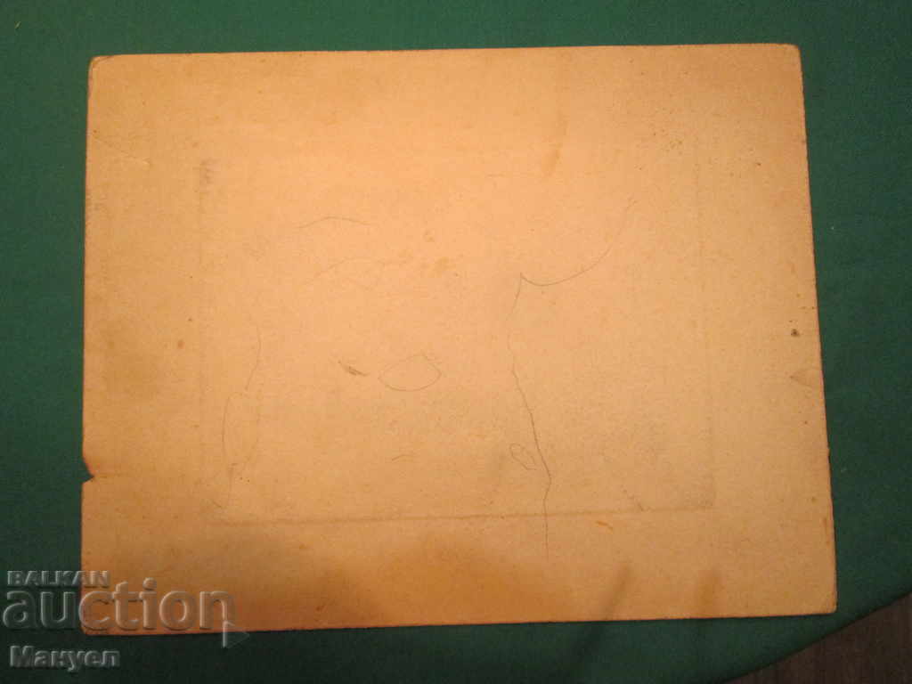 Auction  I am selling an old photo - cardboard.RRR