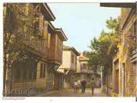 Картичка  България  Созопол Улица в старата част на града 1*