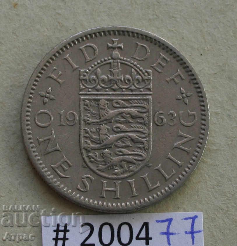 1 shilling 1963 UK