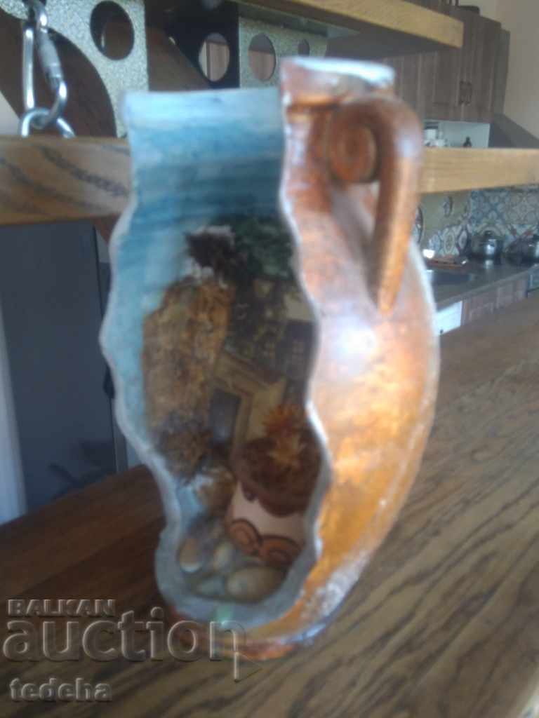 BULGARIAN, CERAMIC INTERIOR PLASTIC. from Stotinka -2- - 5 BULGARIAN, CERAMIC INTERIOR PLASTIC. from Stotinka -2- - 5