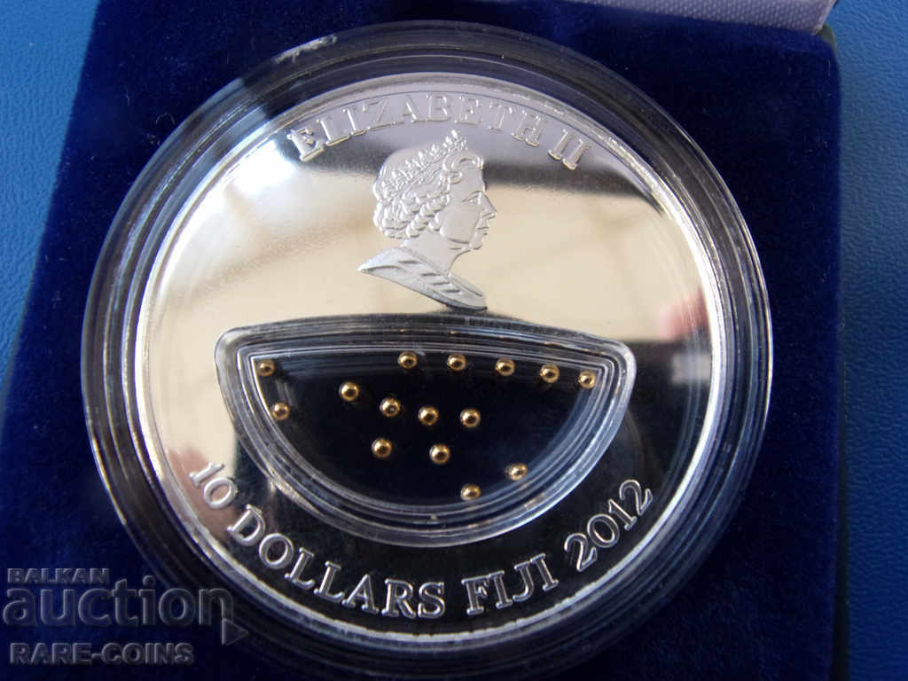 Licitație Fiji 10 USD 2012 UNC Rare Original Licitație Fiji 10 USD 2012 UNC Rare Original
