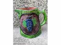Old jug, Trojan pottery, earthenware, early 20th century