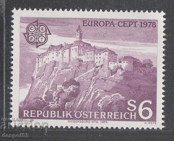 1978. Austria. Europa - Monumente.