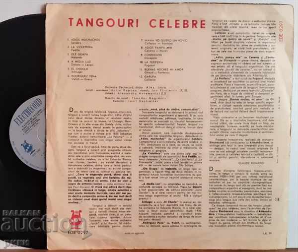 Orchestra Electrecord - Tangouri Celebre with price 3.00 BGN | € 1.53 Orchestra Electrecord - Tangouri Celebre with price 3.00 BGN | € 1.53